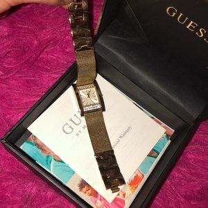 Gold Guess Watch